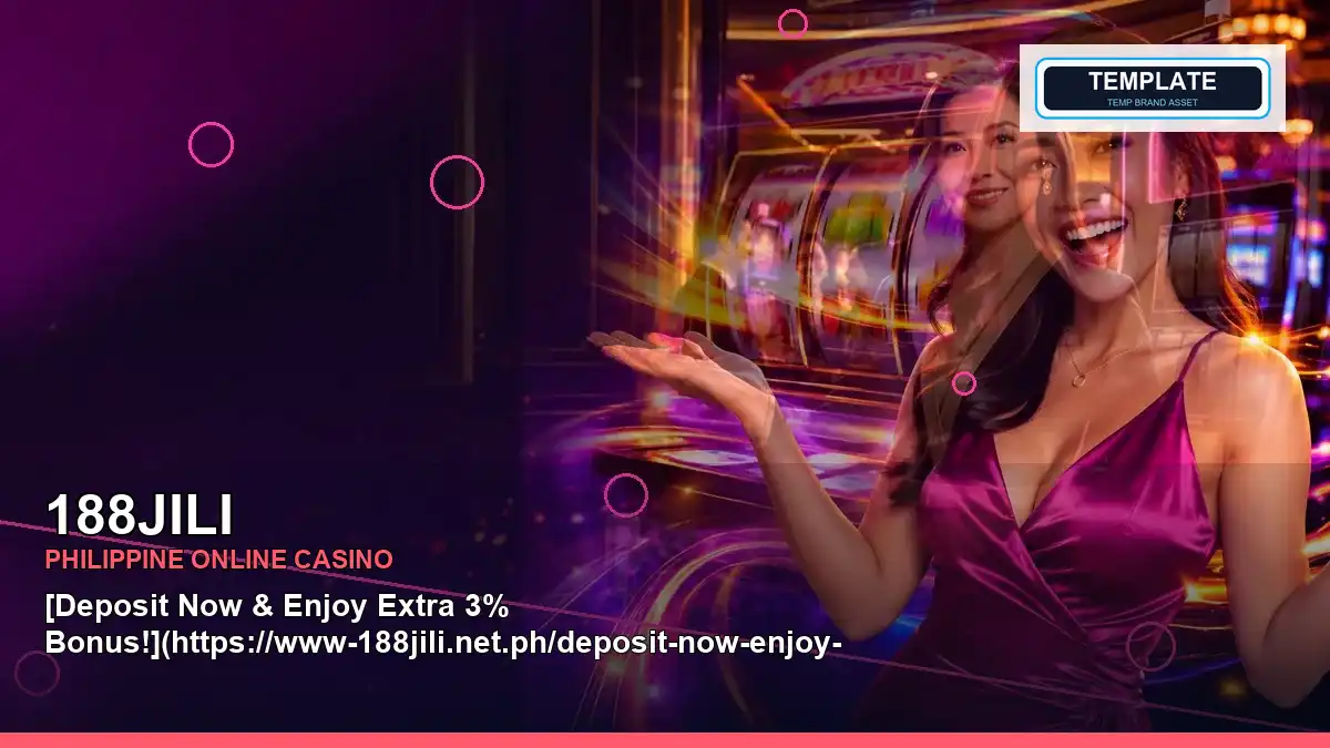 188JILI neon-lit neon jackpot slot games in a right-framed layout for Philippine players