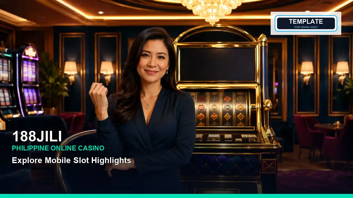 188JILI VIP casino rewards featuring an adult Filipina casino host with a dynamic composition — view 2